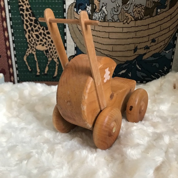 Rare Vintage 1960’s Wooden Car - Picture 7 of 8